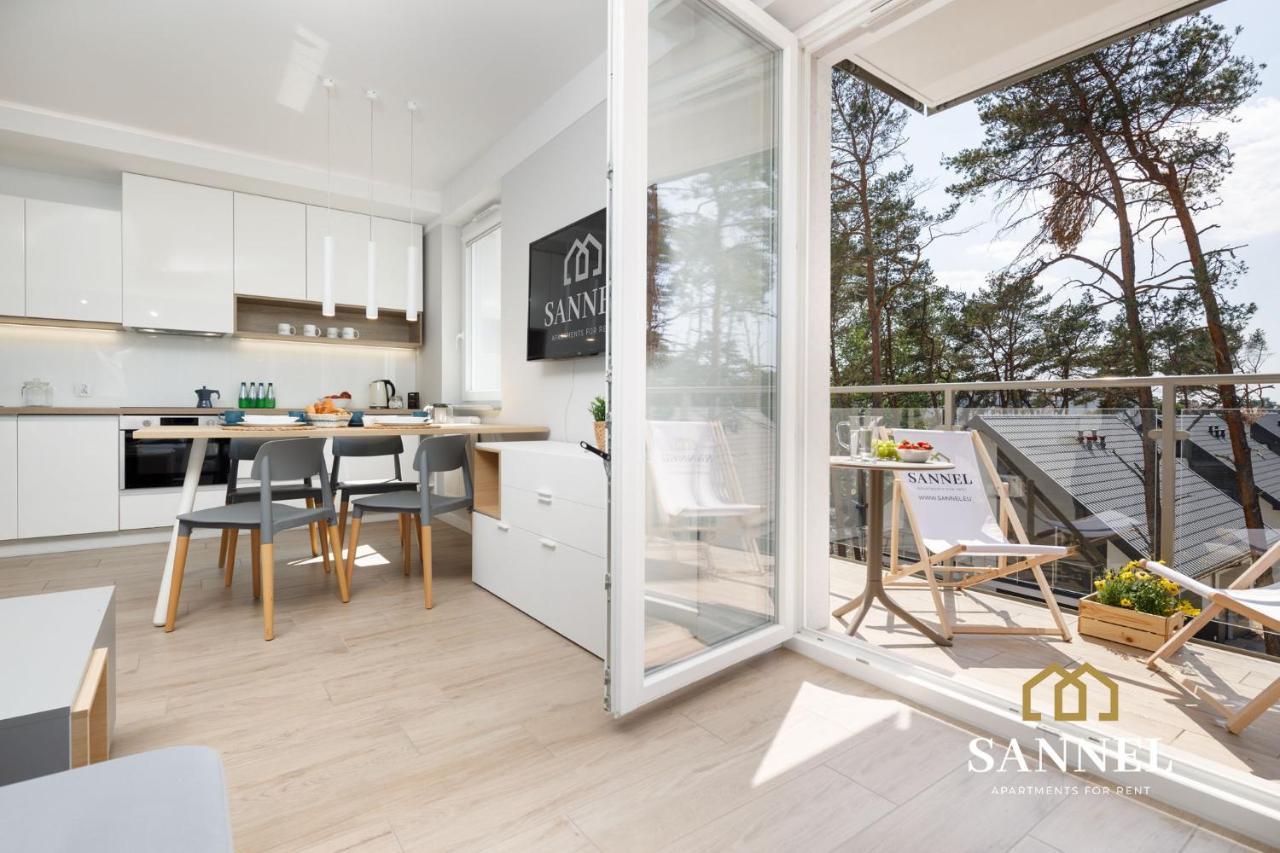 Apartament Sea Tide- Lesne Tarasy Dziwnowek-Sannel Apartments For Rent 外观 照片
