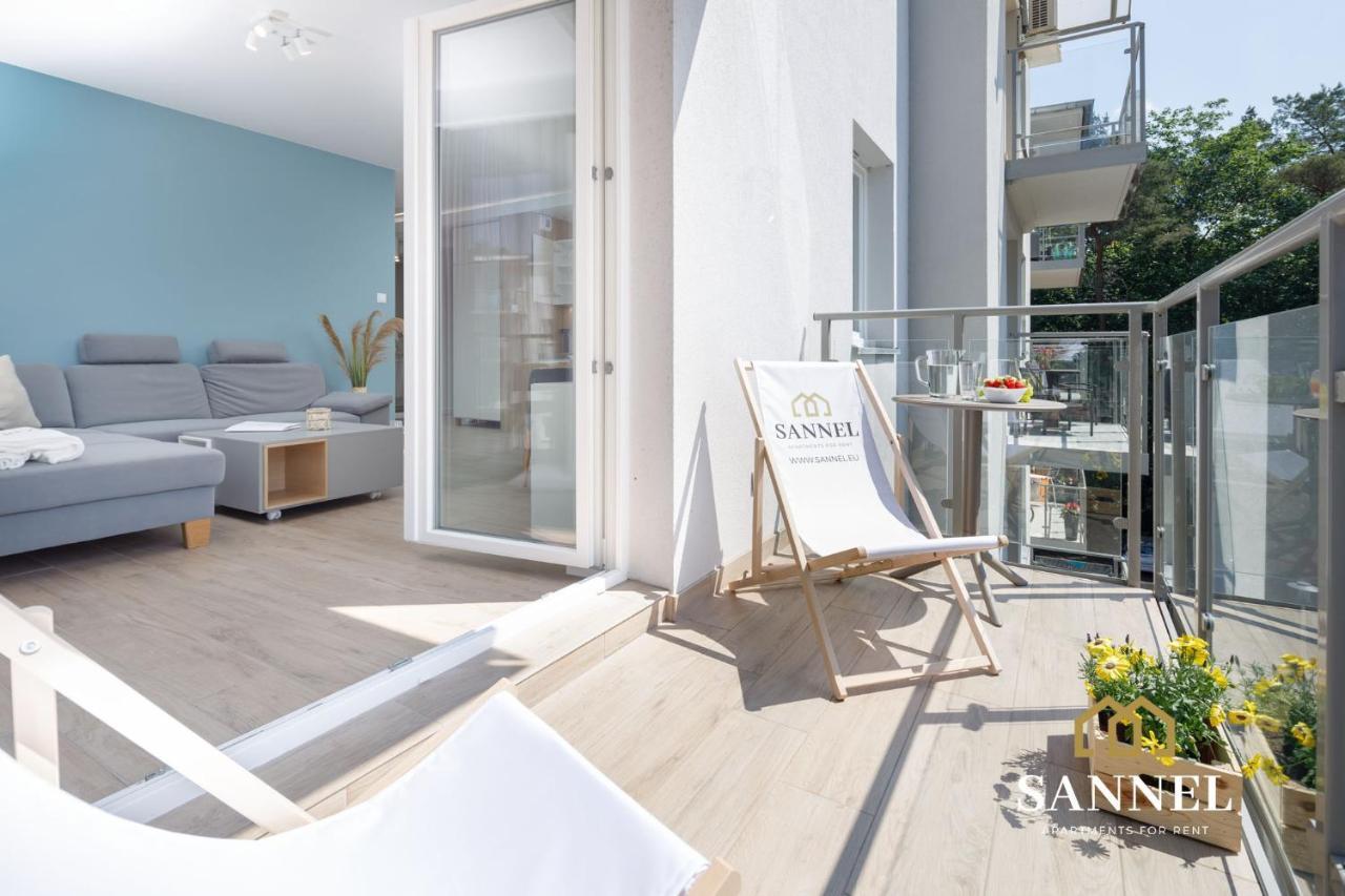 Apartament Sea Tide- Lesne Tarasy Dziwnowek-Sannel Apartments For Rent 外观 照片